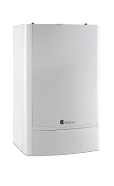 DOMUSA EVOL TOP 25 MIC de 23,5 Kw con placa de conexiones y kit de evacuación