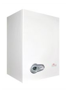 FERROLI BLUEHELIX PRO de 25 C N de 26,5 KW con kit de salida de gases para reposición