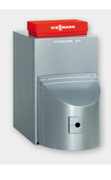 VIESSMANN VITOROND 100 VR2B 22-27 de pie de 22-27 Kw de baja temperatura solo calefacción con regulación vitotronic 100 KC4B