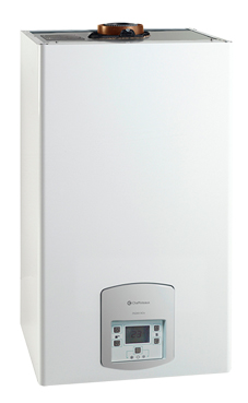 CHAFFOTEAUX-MAURY PIGMA NOX 24 FF  de 23,6 KW con placa de conexiones y kit salida de humos.