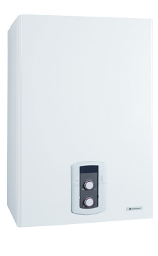 CHAFFOTEAUX-MAURY NIAGARA C 30 FF  con acumulador integrado de 40 l.con nuevo Eco Delta System y display LCD de 29,5 KW con placa de conexiones y kit salida de humos.