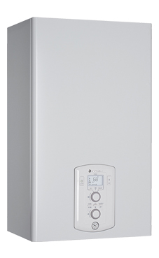 CHAFFOTEAUX-MAURY PIGMA SYSTEM 30 FF con display LCD de 28,1 KW con placa de conexiones y kit salida de humos