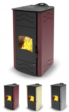 LASIAN BELY de 4,8 a 15 Kw.  calentamiento mediante agua, de 15 KW de potencia térmica máxima. Capacidad de calentamiento de 260 m3 (modelos en burdeos, beige y gris) sin sistema de limpieza automático de quemador, revestimiento de acabado epoxi.